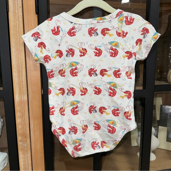 NOLA tawk Mardi Gras crawfish onesie baby boy girl nola toddler Louisiana LSU - Picture 3 of 6